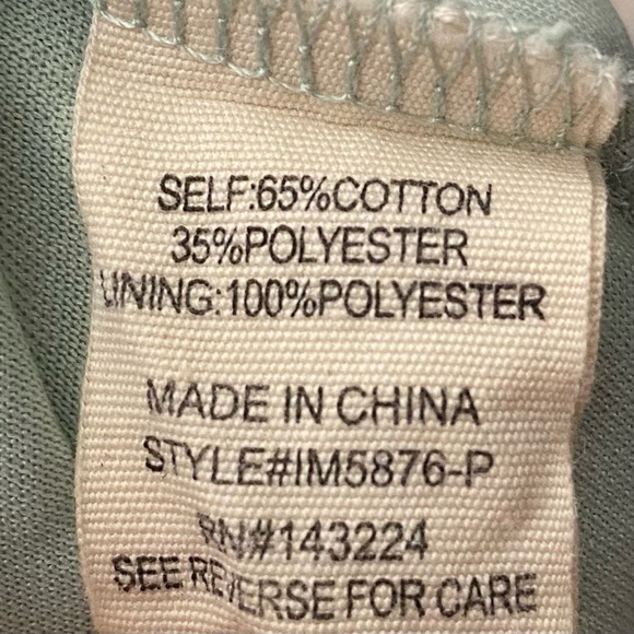 ILLA ILLA Woven Knit Green White High Waisted Shorts - Picture 7 of 7